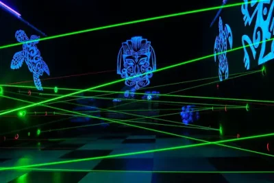 Лазерный лабиринт 38 м2