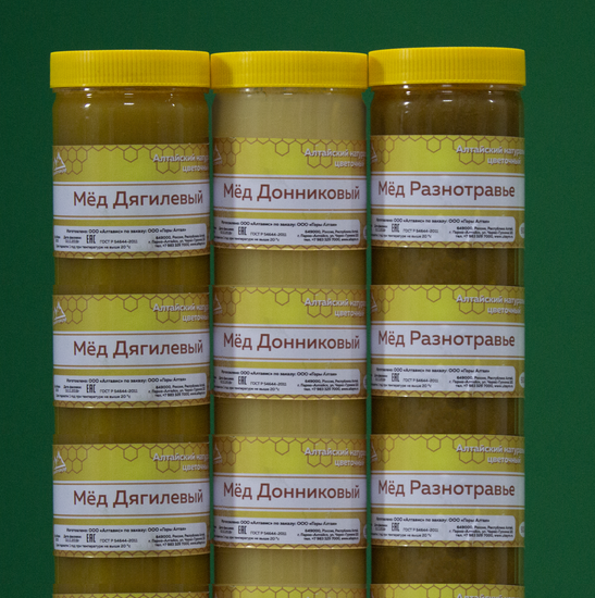 Мёд Липовый Приморье 1 кг
