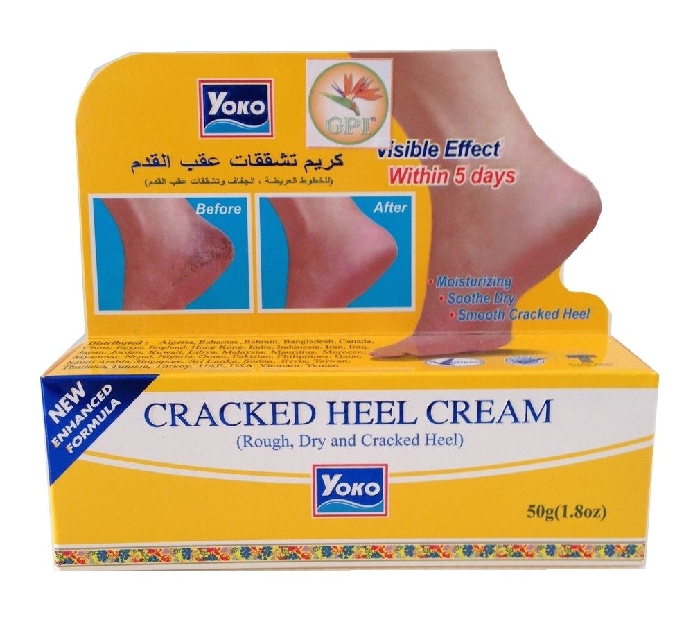 Крем для сухой кожи ног YOKO Cracked Heel Cream 50 гр