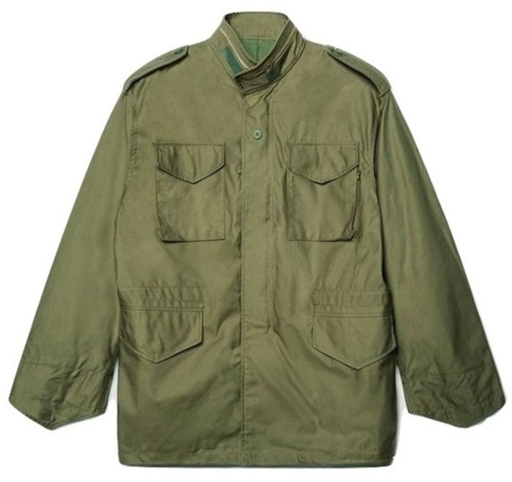 Куртка Alpha Industries M-65 Olive Drab (Зеленая) Куртка Alpha Industries M-65 Olive Drab (Зеленая)