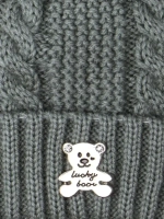 Шапка вязаная демисезонная для детей