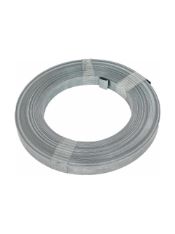 Рулонная упаковочная оцинкованная лента Gigant  20х0.5мм 50м 123929