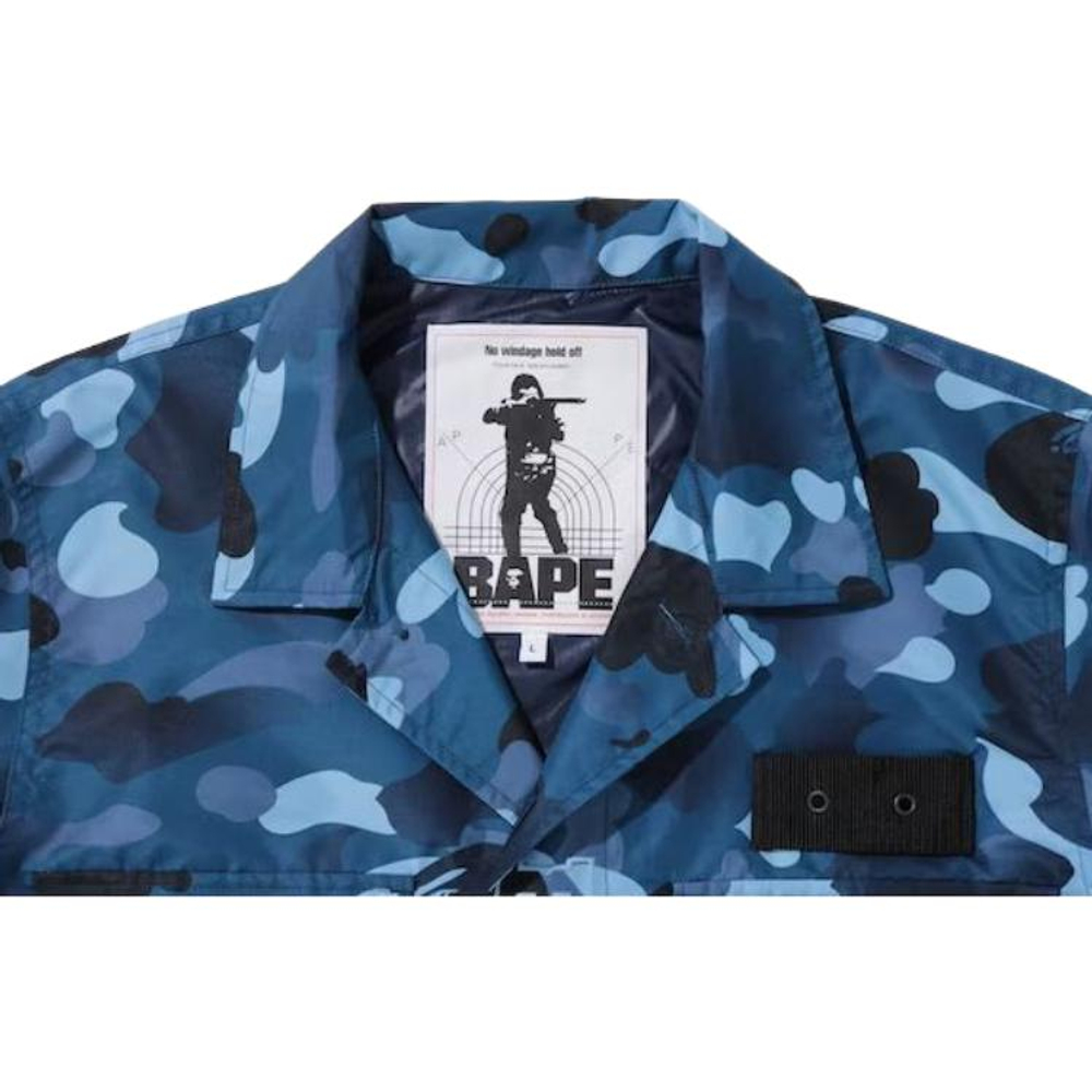 A Bathing Ape Gradation Camo Military Shirt Куртка