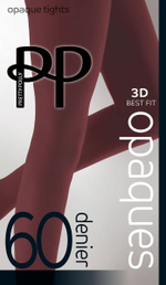 Бархатистые колготки Coloured Opaques (Размер: M) (Цвет: синий)