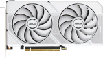 Видеокарта ASUS NVIDIA  GeForce RTX 5060 DUAL-RTX5060-O8G-WHITE 8ГБ Dual, GDDR7, OC,  Ret