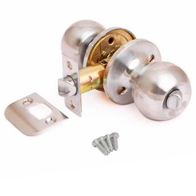 Ручка RUCETTI HK-01 WC PC хром, с фиксатором (шарик)