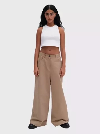 Женские брюки из хлопка