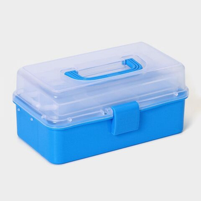 Органайзер для хранения с тремя отделениями (27х17х13 см) (Цвет: разноцветный)