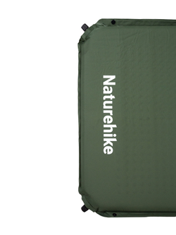 Коврик самонадувной односпальный Naturehike D03, зеленый (NH20DZ003)