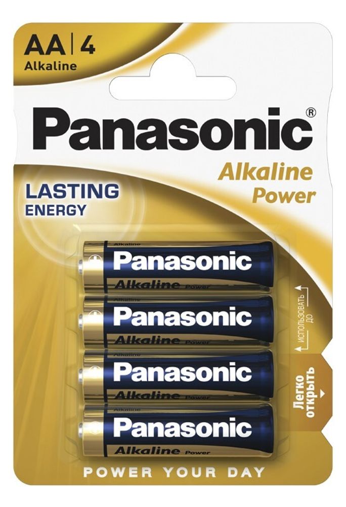 Батарейка PANASONIC LR 6 Alkaline Power bl/4