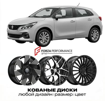 КОВАНЫЕ ДИСКИ для Suzuki Baleno III 2022-2026 Сузуки