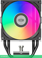 Кулер для процессора PCCooler R300 ARGB BK (R300-BKAWYX-US)