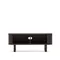Mailen Тумба под ТВ с 2 дверцами из ясеневого шпона темной отделки 120 х 50 см