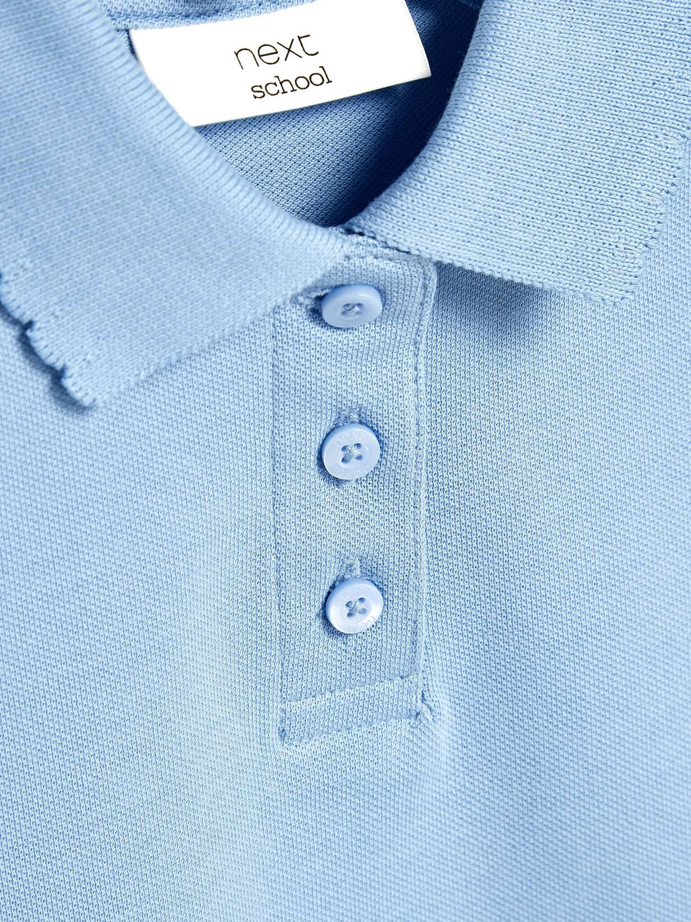 Поло школьное для девочки Next 562-039, 2 шт., Голубой