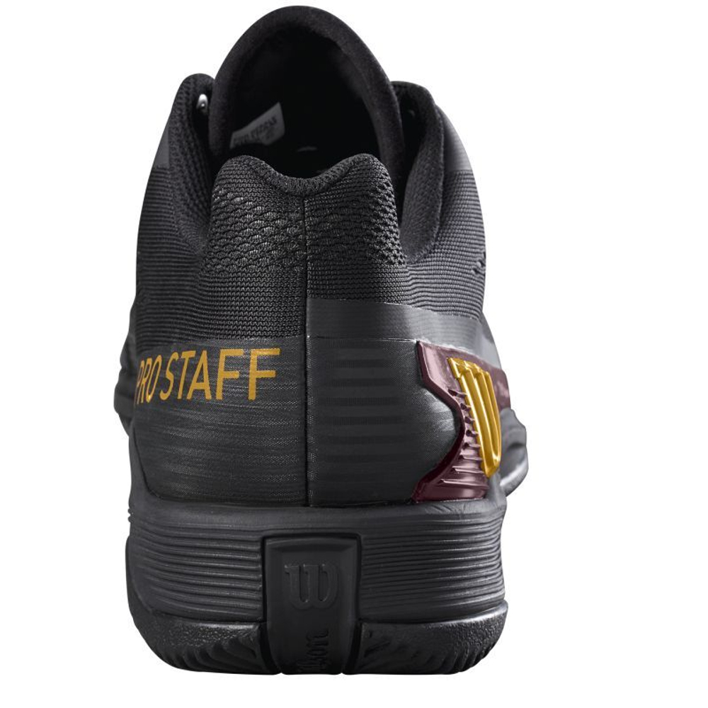 Мужские кроссовки теннисные Wilson Rush Pro 4.0 Pro Staff - black/black/black