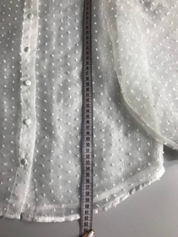 Блузка Stradivarius прозрачная, маркировка S, визуально на 44 размер