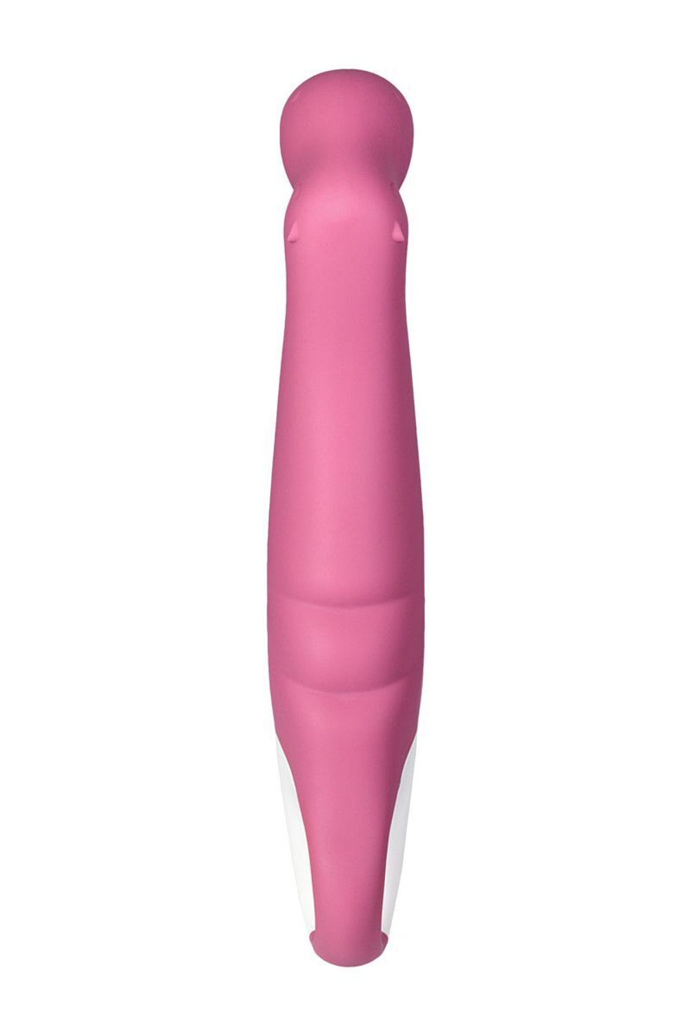 Вибратор Satisfyer Petting Hippo с загнутым кончиком - 22,9 см