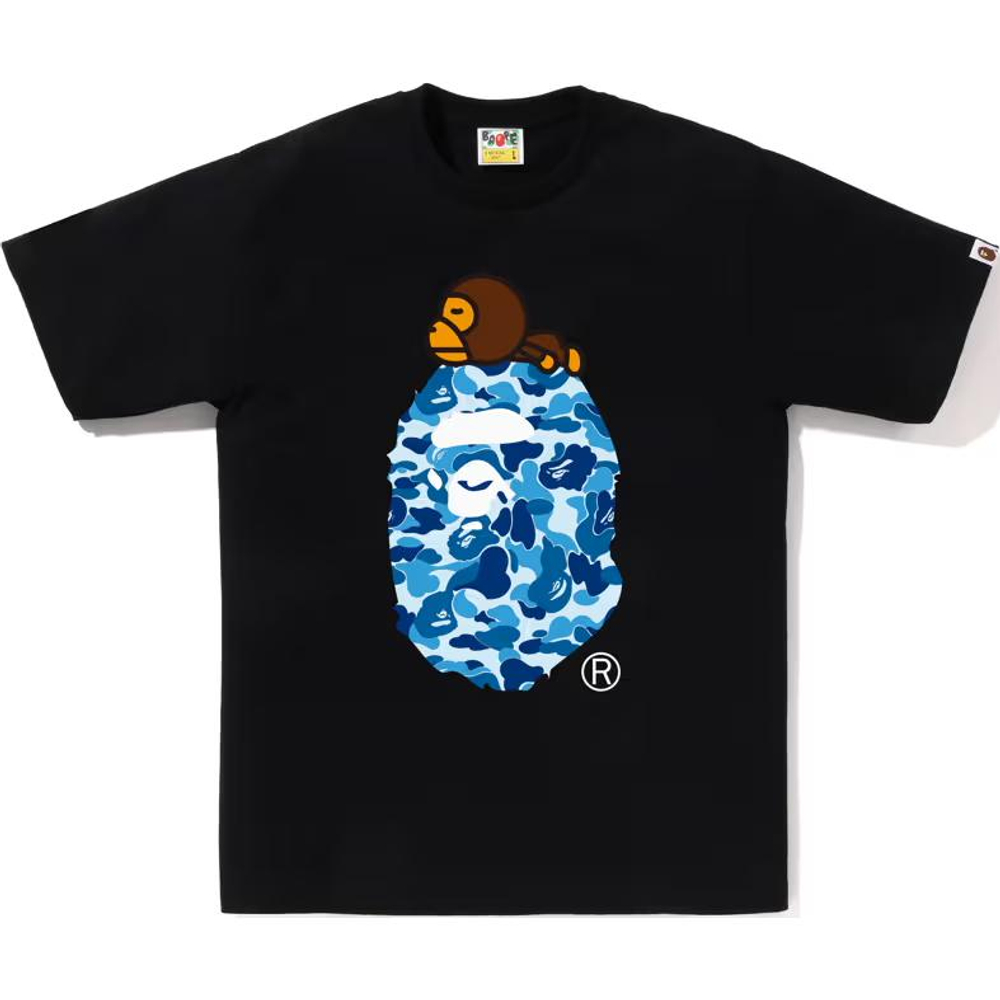 A Bathing Ape Abc Camo Milo On Big Ape Tee
