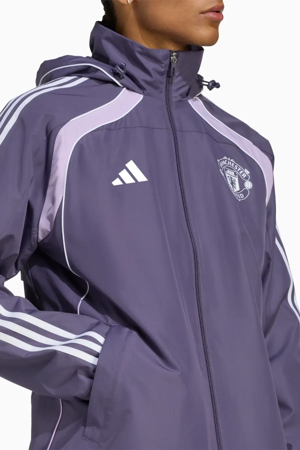 Ветровка adidas Manchester United 25/26 Urban Purist - фиолетовый