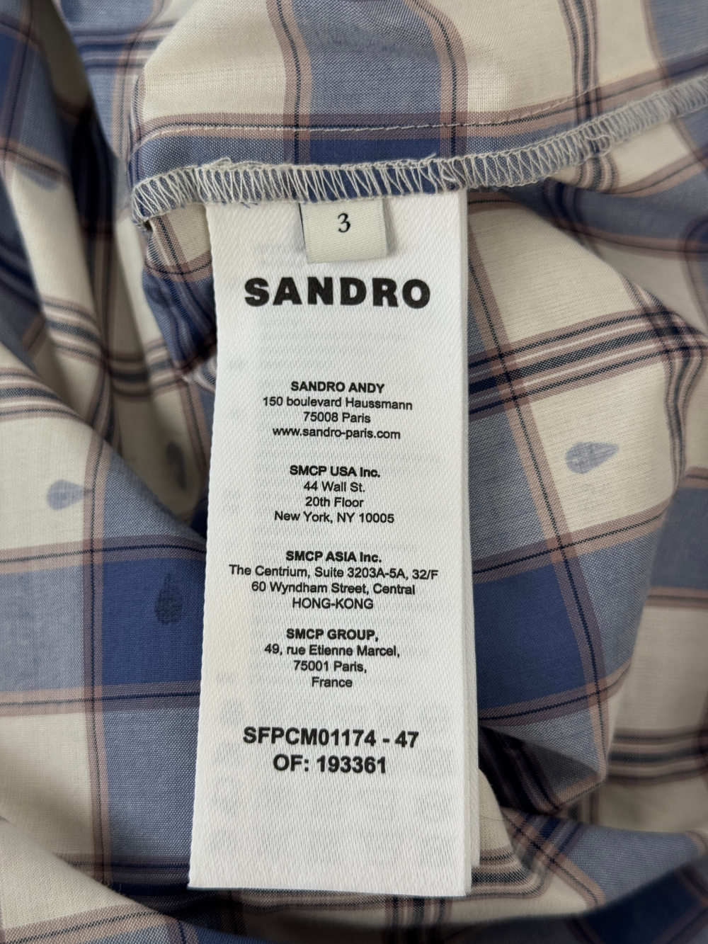 Рубашка Sandro