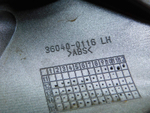 Пластик задний левый Kawasaki ER-6N 36040-0116