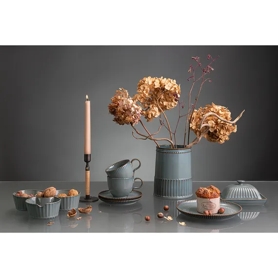 Набор из 2 чайных пар темно-серого цвета Kitchen Spirit 275мл