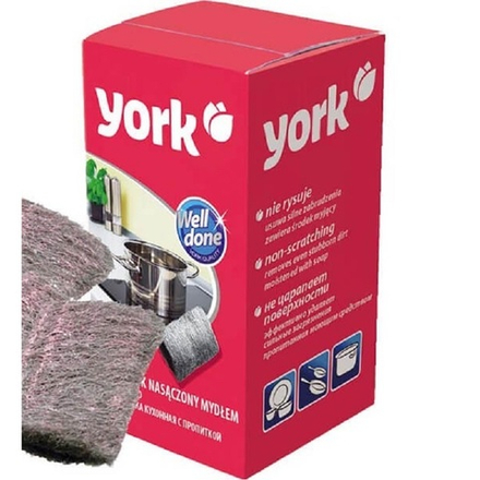 York мочалка кухонная с пропиткой 6 штук