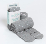 Колготки "Мишка" для девочек 4471554 74-80р. серый (Крошка Я), 1 шт.