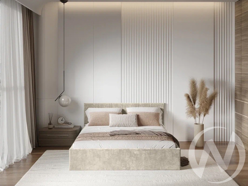 Кровать Ника 1;4 КР-13 (мокко)