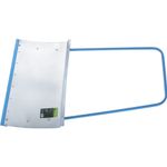 61520 Движок для уборки снега стальной оцинкованный, 750х410х1100 мм, стальная рукоятка, Россия Сибртех