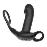 Пульсирующимй массажер простаты с вибрацией на пульте ДУ Secwell SW1098