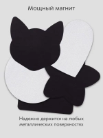 Холст на магните для росписи и рисования, размер: 10х10 см, фигуры, набор 5 штук