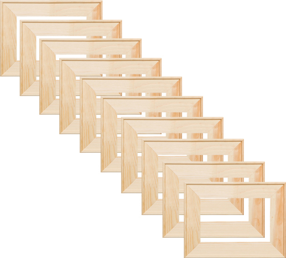 Подрамник для холста 15x20 см. сеч. 30*15 мм. (10 штук)