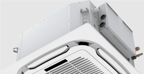 Кассетный внутренний блок мульти-сплит системы SYSCOOL MULTI CASSETTE 18 EVO HP Q — (2)