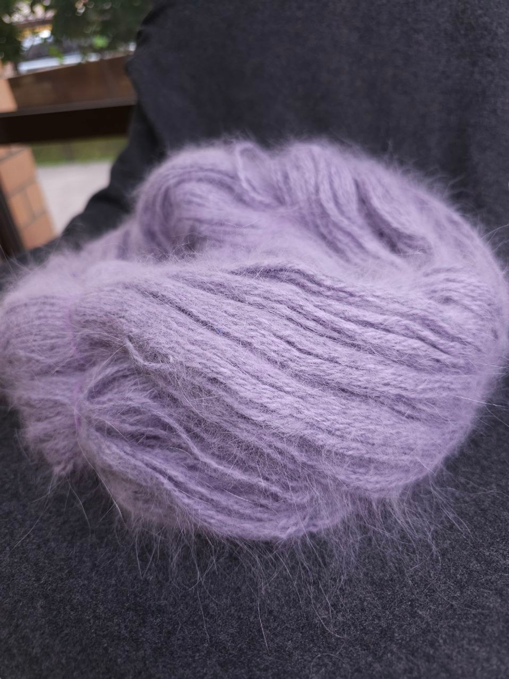 Итальянская пряжа в пасмах от BIAGIOLI MODESTO Angora 80, Spiky 3/17, 80% Ангора, 20% Нейлон