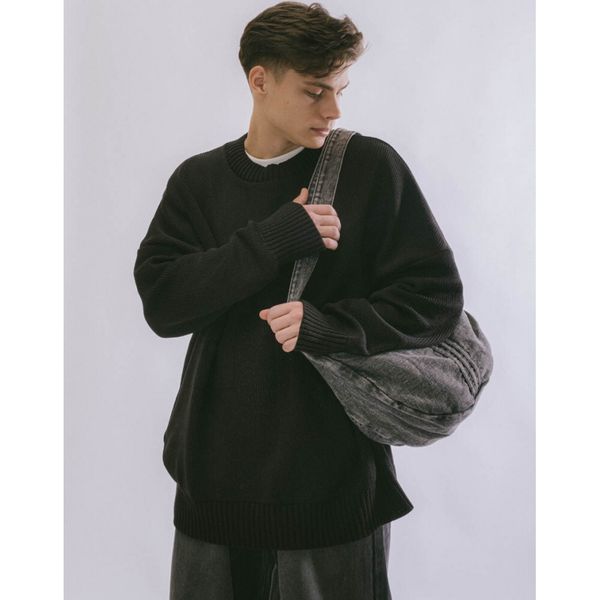 Свитер База черный - фото 9