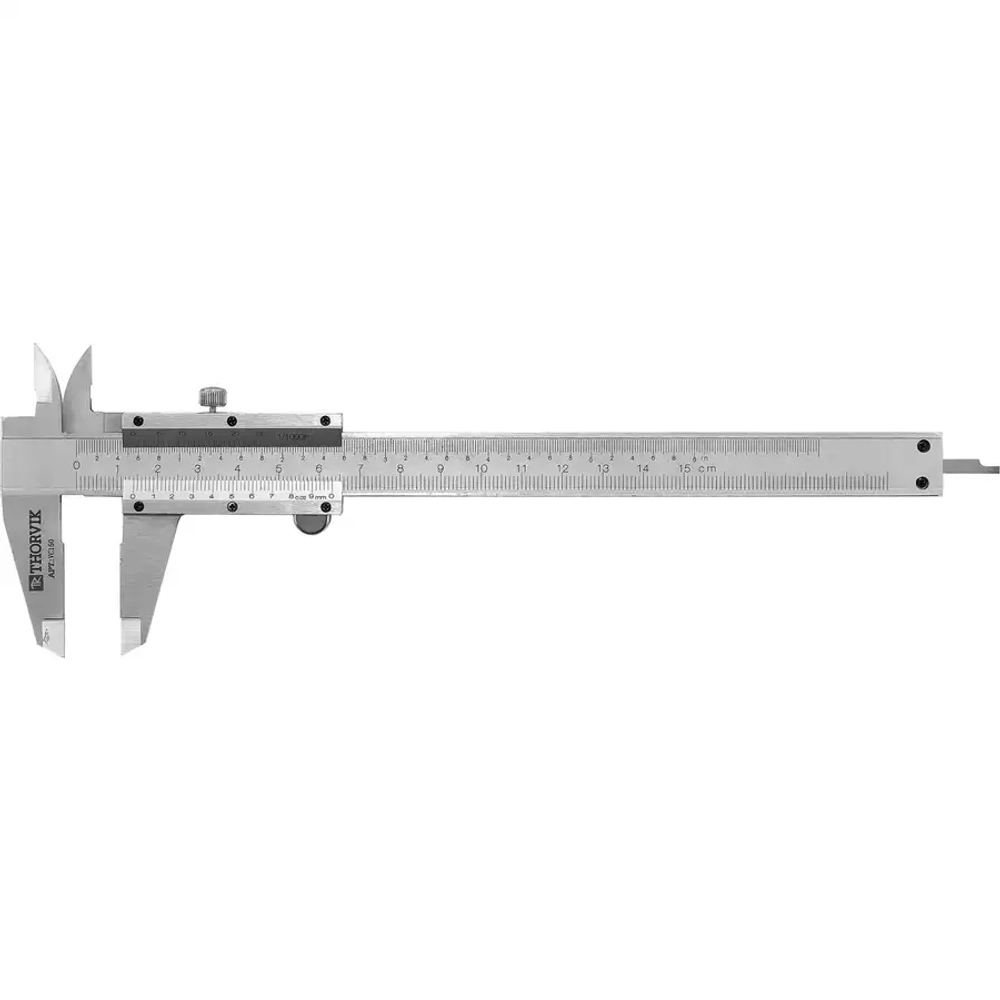 Штангенциркуль нониусный, 150 мм THORVIK VC150
