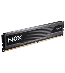 Apacer DDR4 8GB 3200MHz DIMM NOX Black Gaming Memory (PC4-25600) CL16 1.35V Intel XMP 2.0, Heat Sink (Retail) 1024*8 3 years (AH4U08G32C28YMBAA-1)