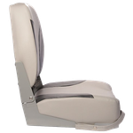 Сиденье Мягкое Classic Low Back Seat Серо-Чёрное