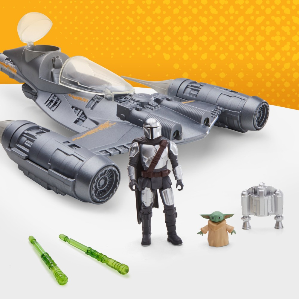 Игровой набор Hasbro Star Wars 1467 F9950 Мандалорианский истребитель N-1 с фигурками F9950 — фото 9