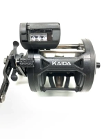Катушка мультипликаторная Kaida TEC-30L со счетчиком, под левую руку (3000, 3+1BB)