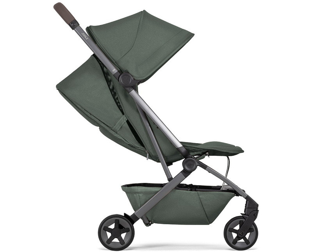 Детская прогулочная коляска Joolz Aer 2 SE с бампером и подстаканником Forest green