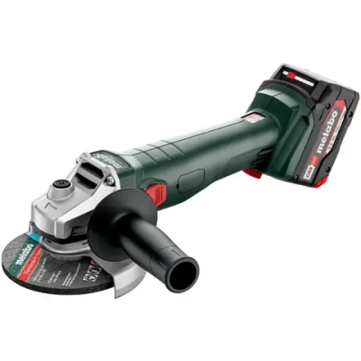 Metabo W 18 L 9-125 аккумуляторная ушм (болгарка) (2 x 4 Ач, ЗУ) 602247510