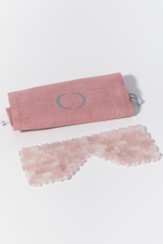 Маска из розового кварца