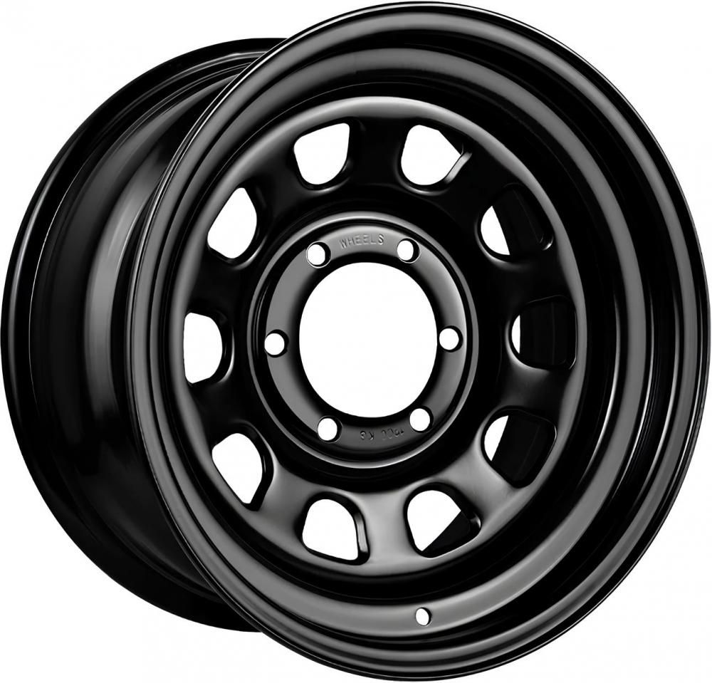 Zepp УАЗ Round 7x16 5x139.7 ET -19 Dia 110 (gloss black)