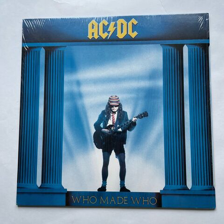 Винтажная виниловая пластинка LP AC DC Who Made Who (Европейский Союз 2009)