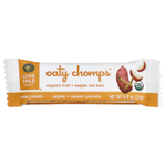 Love Child Organics, Nature's Path, органические батончики Oaty Chomps™, для детей от 12 месяцев, яблоко и батат, 5 батончиков в индивидуальной упаковке, 23 г (0,8 унции)