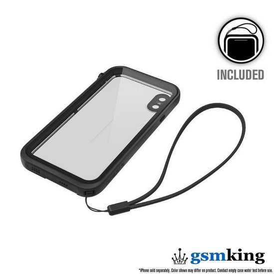 Catalyst Total Protection Waterproof Case for iPhone X | XS Stealth Black (Чёрный)