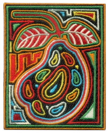 Нашивка Орнамент Груша