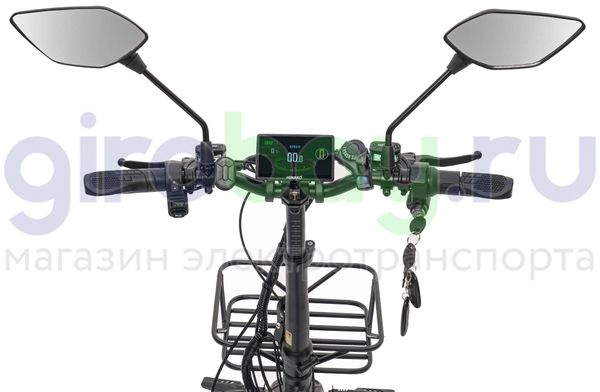 Электровелосипед Minako F10 Pro (48V/20Ah) - Синий обод